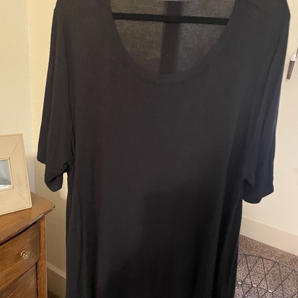 Black tunic sweater
